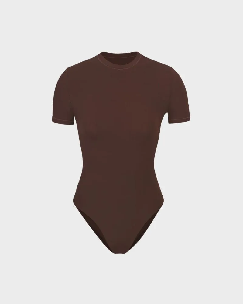 ShesWays®Everyday Wear Seamless T-shirt Bodysuit