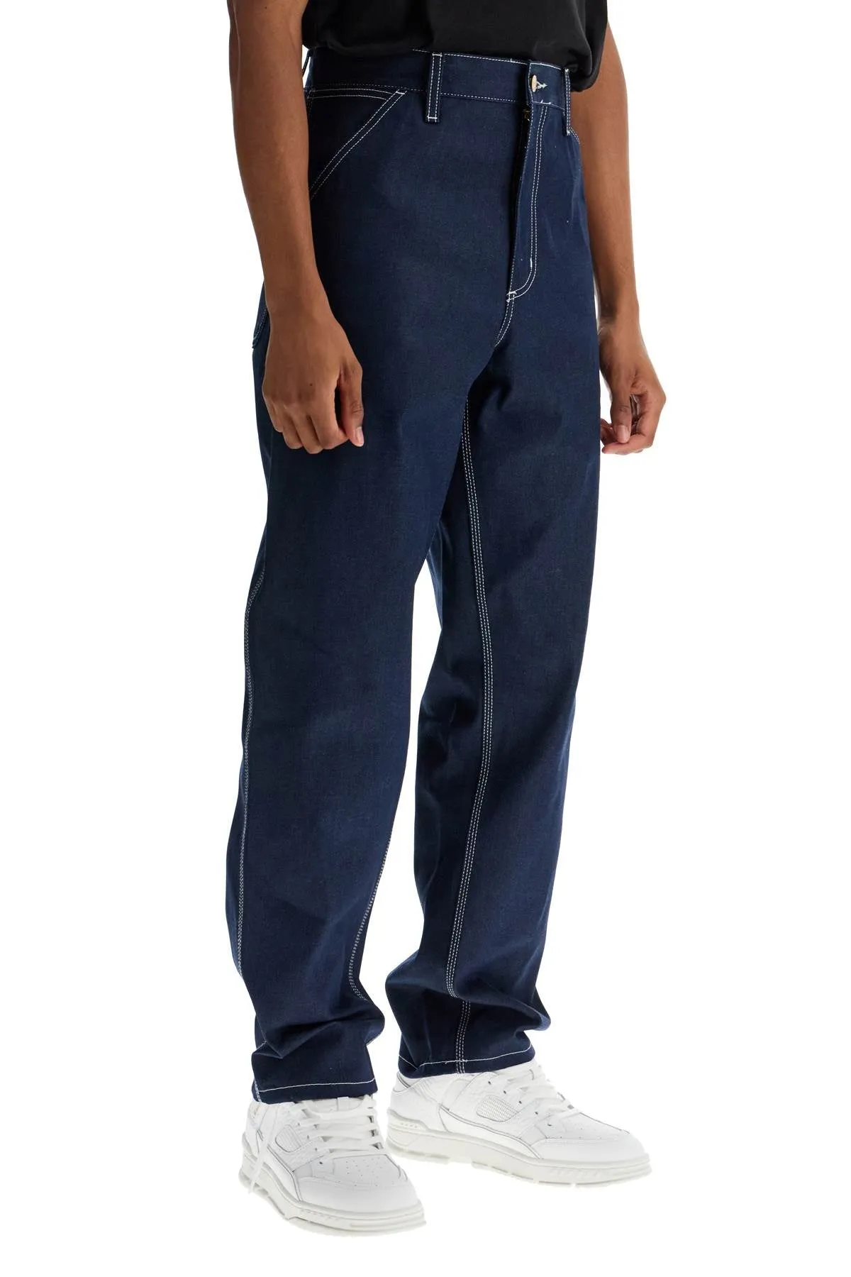 SIMPLE DENIM PANTS FOR EVERYDAY WEAR