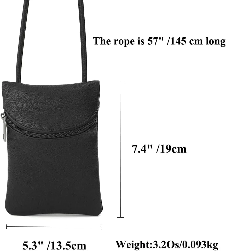 Small Crossbody Women Cell Phone Purse Wallet Bag With Shoulder Strap