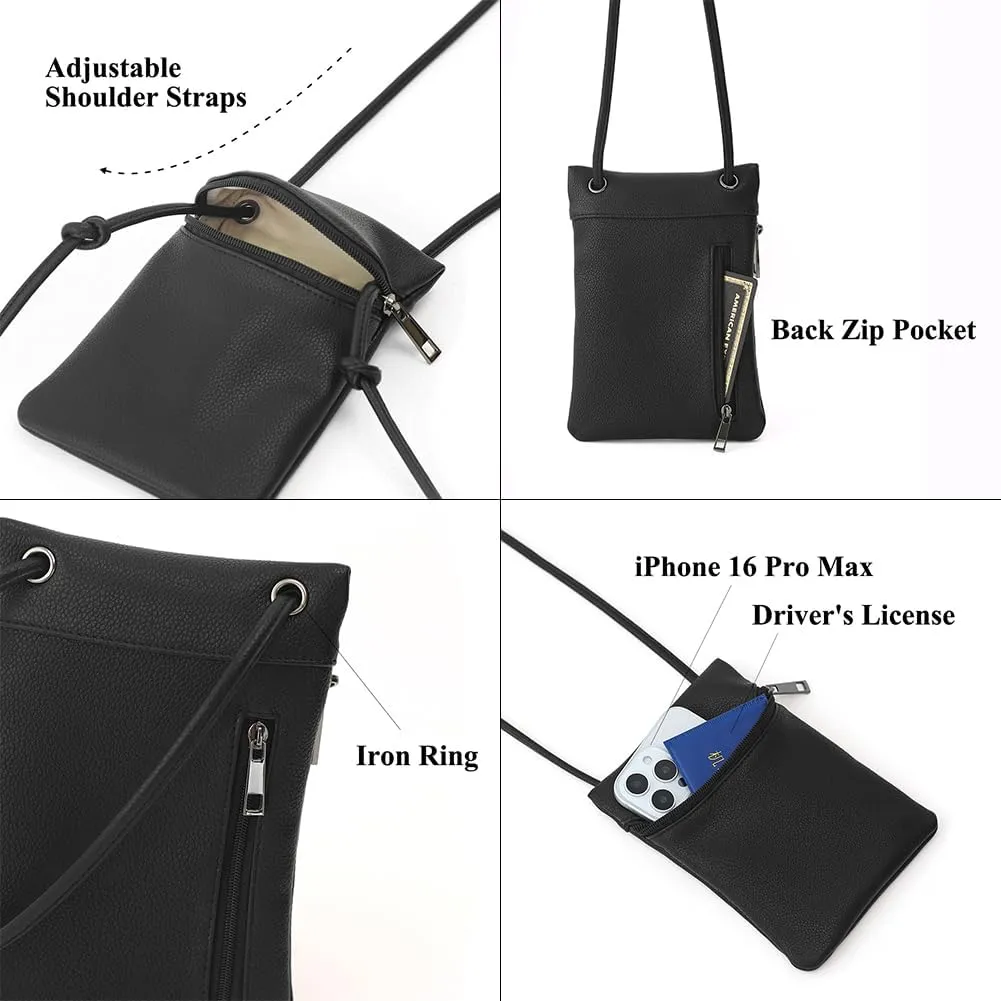 Small Crossbody Women Cell Phone Purse Wallet Bag With Shoulder Strap