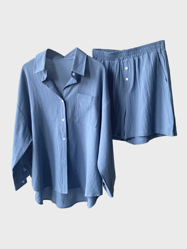 Spring Retro Linen Set