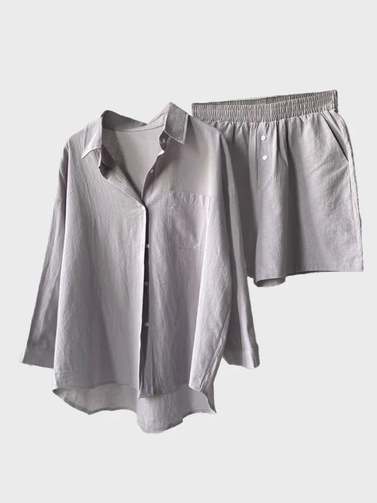 Spring Retro Linen Set