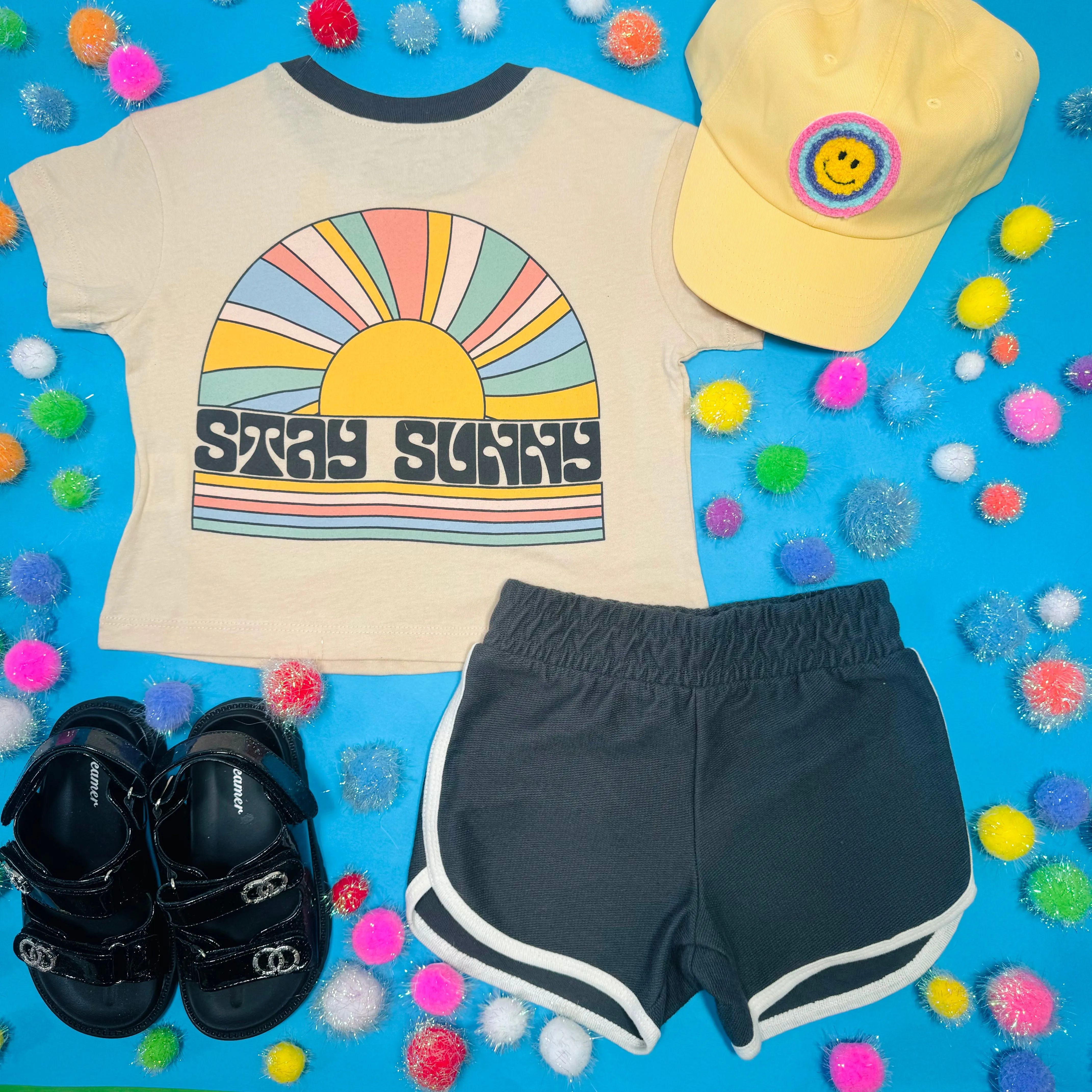 STAY SUNNY BOXY TSHIRT