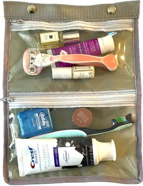 TBSLH- I Love Paris Hanging Toiletry Bag
