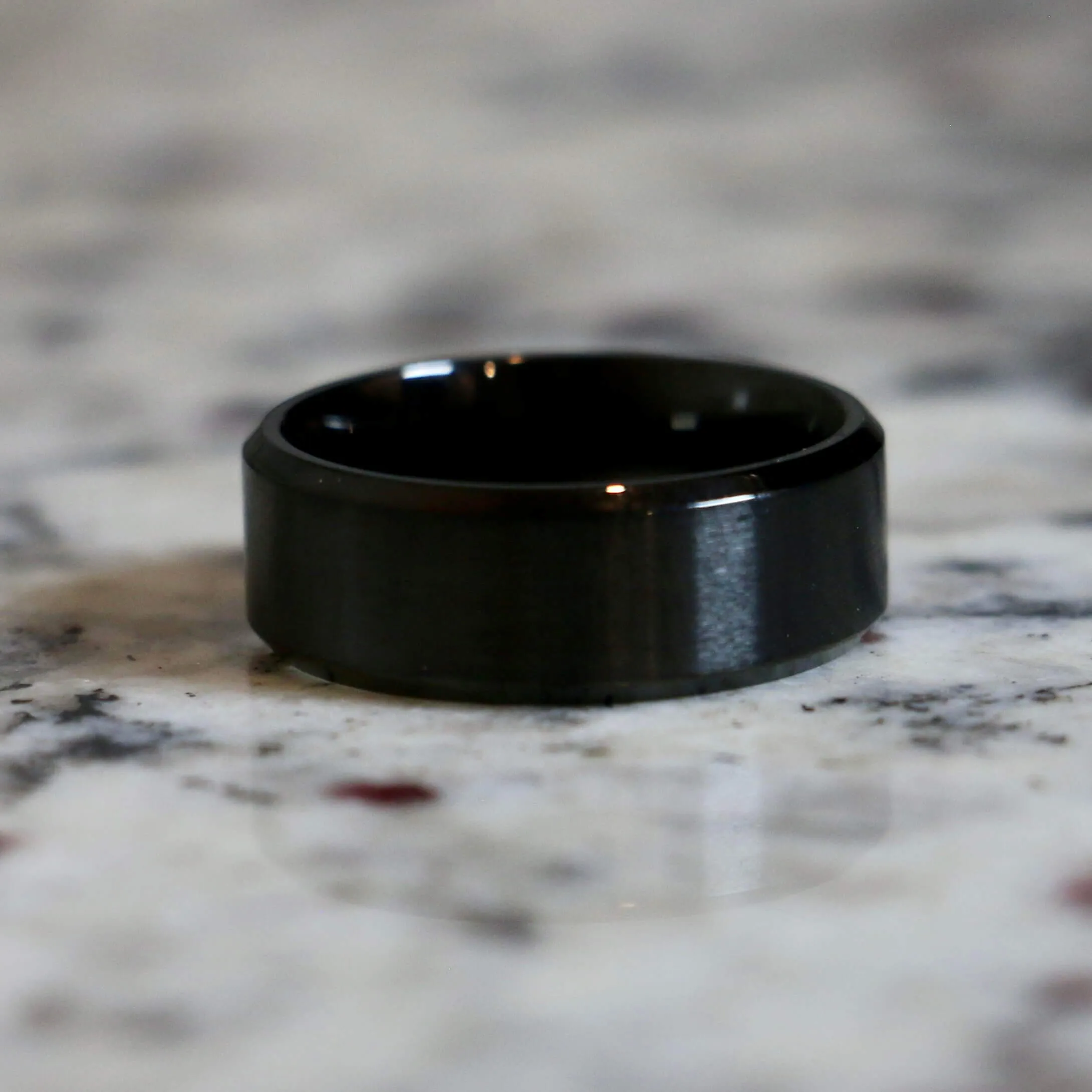 The Traditional | Men's Wedding Ring Black