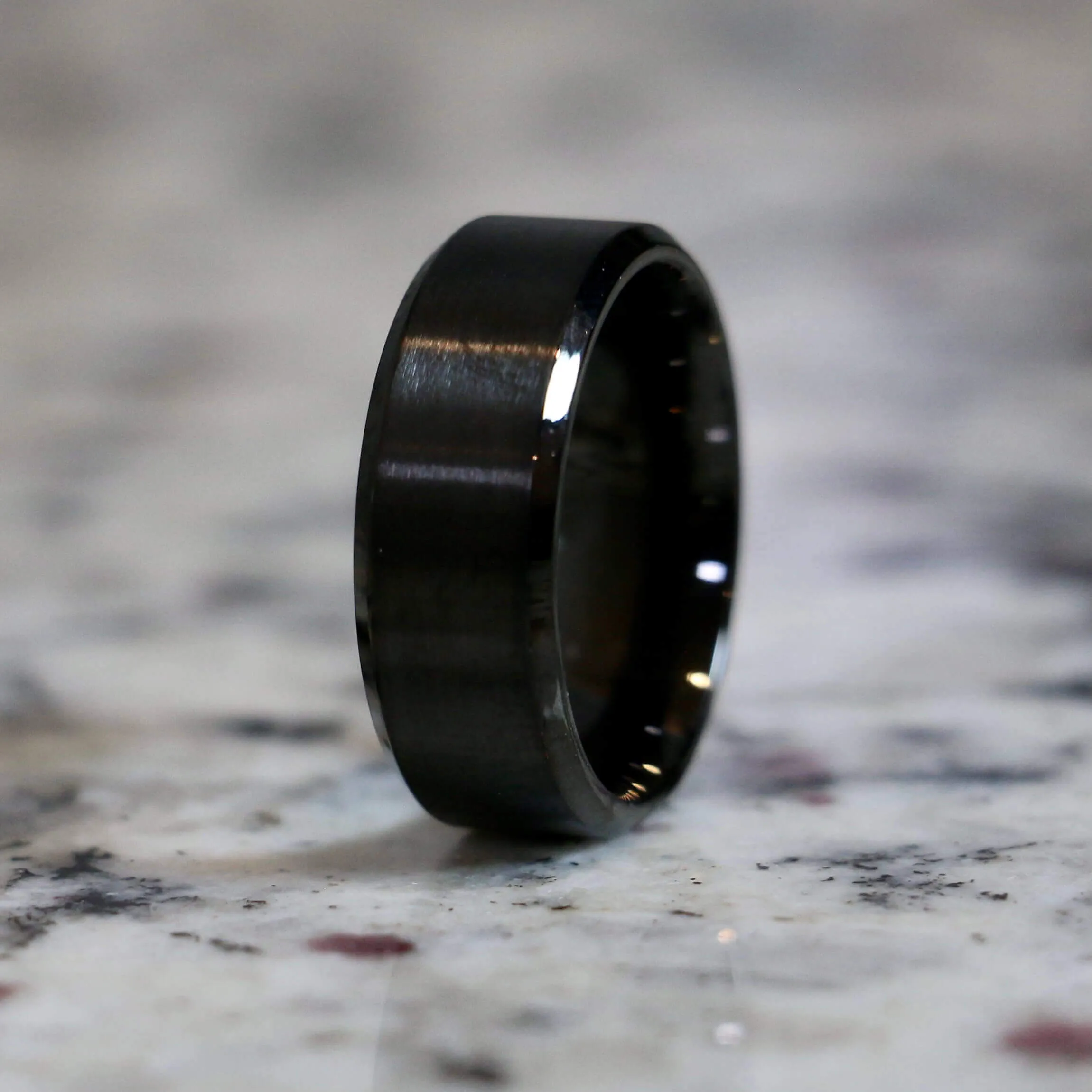 The Traditional | Men's Wedding Ring Black