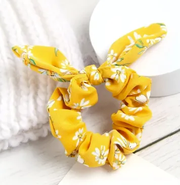 Tie Ears Scrunchy