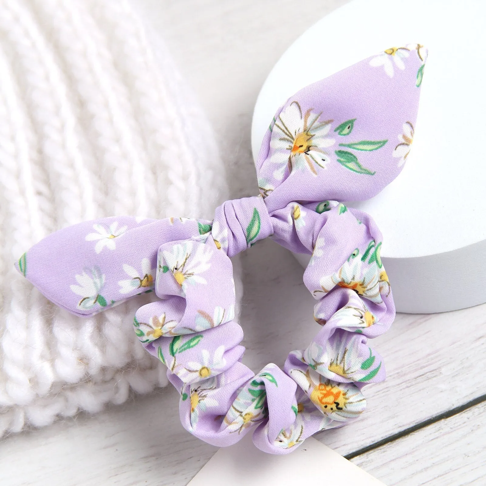 Tie Ears Scrunchy