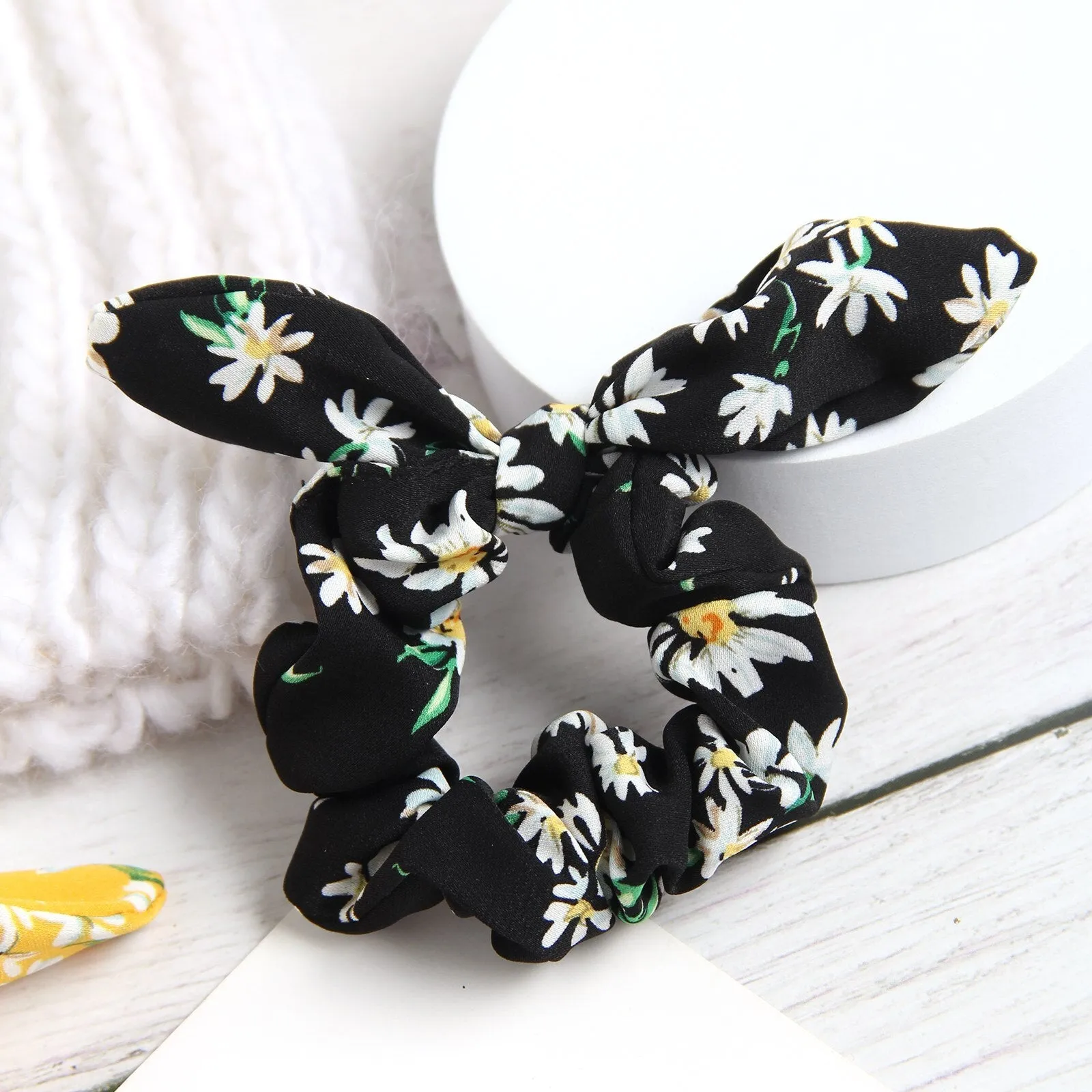 Tie Ears Scrunchy