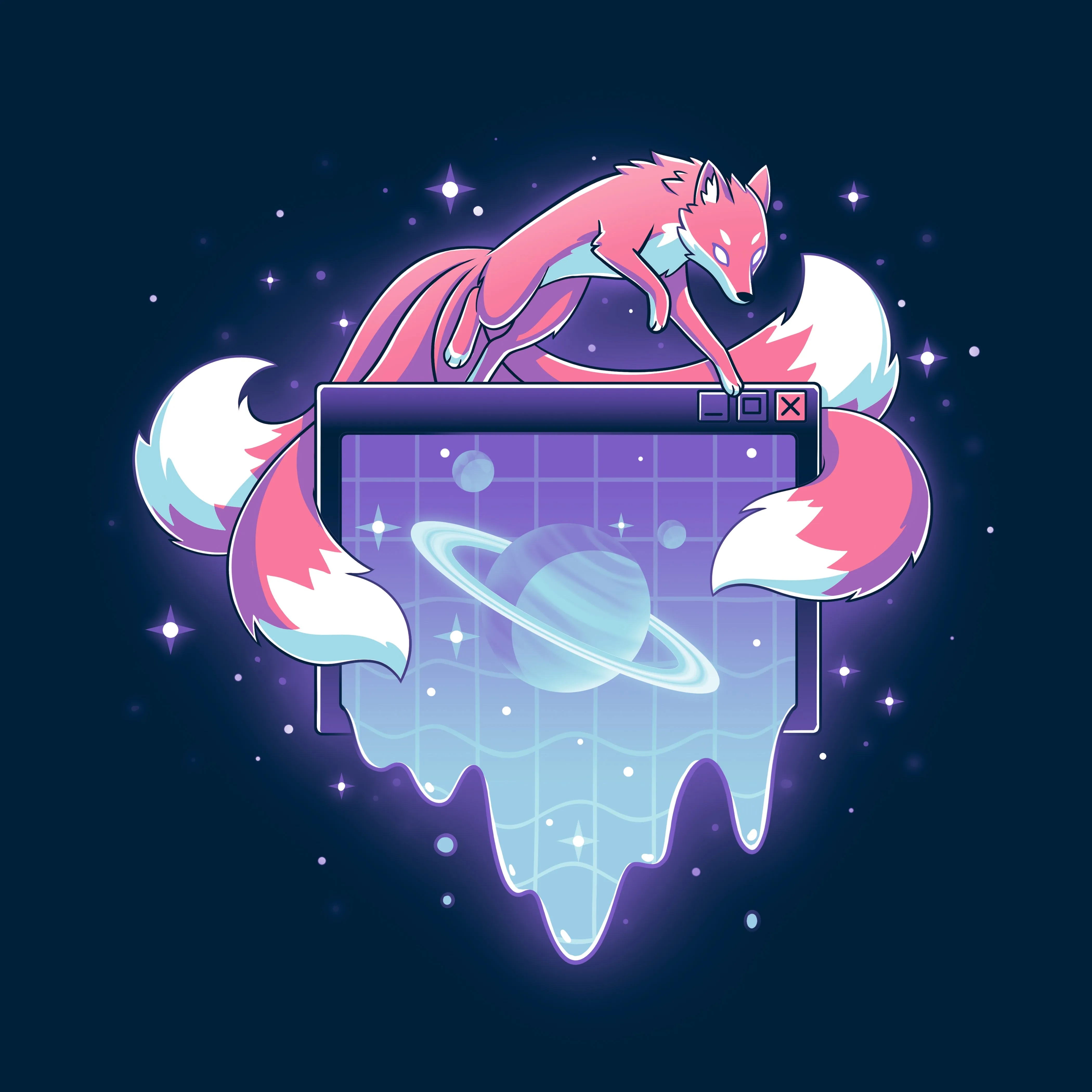 Vaporwave Kitsune