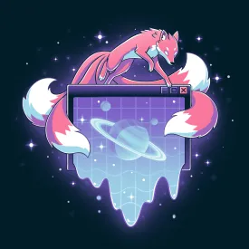 Vaporwave Kitsune