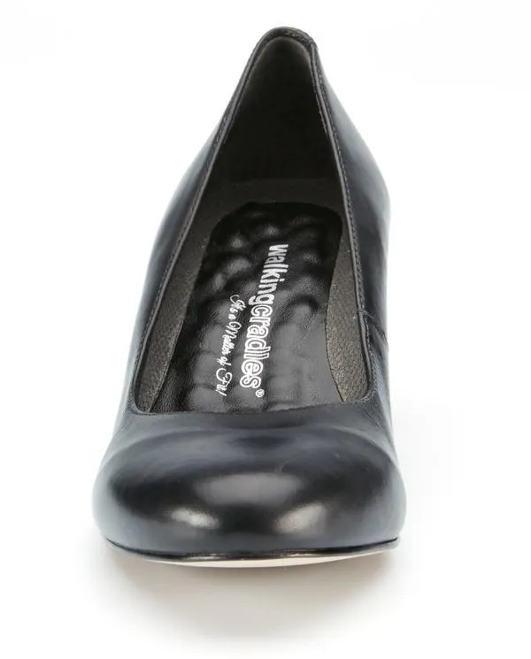 Walking Cradle Jessica Black Cashmere Leather
